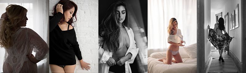 must have items for boudoir photo shoot layers