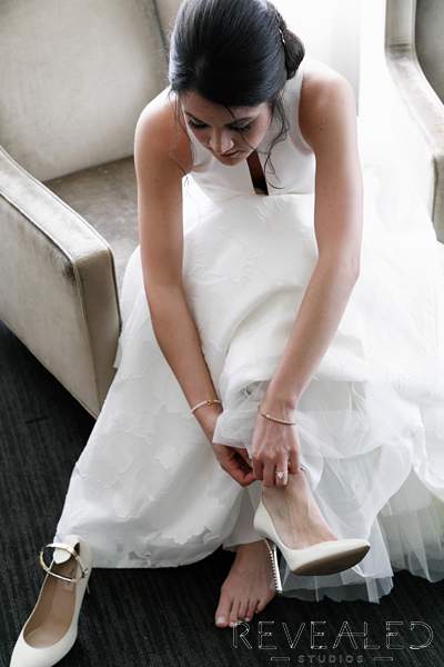 getting ready photos at the hyatt regency mccormick place