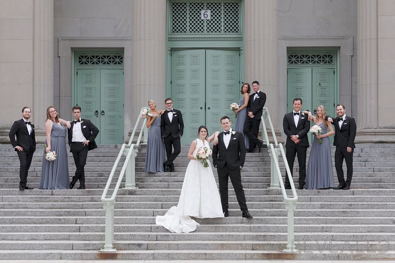 science and industry museum wedding photos