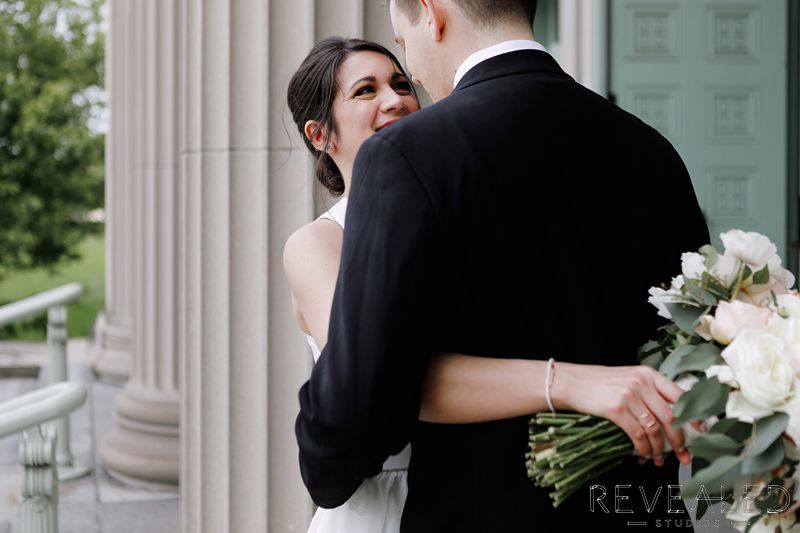 science and industry museum wedding photos