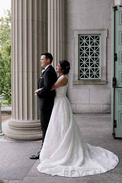 science and industry museum wedding photos