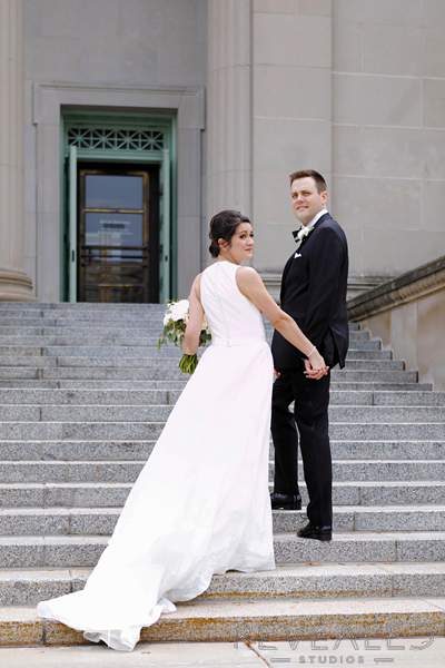 science and industry museum wedding photos