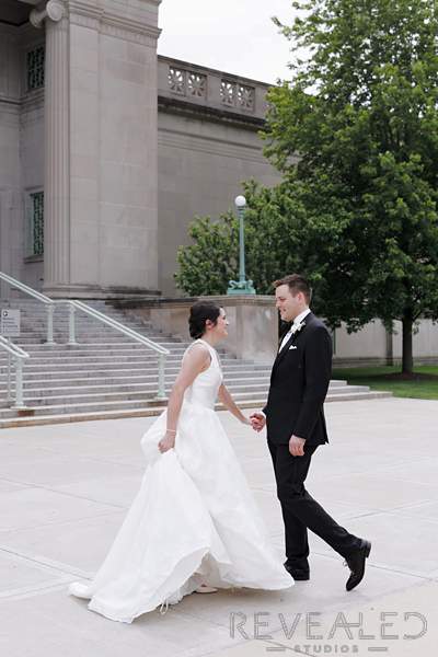 science and industry museum wedding photos
